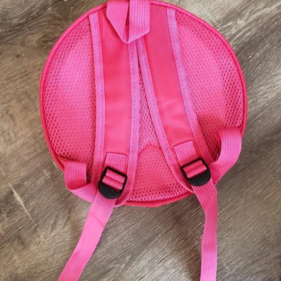 Pink donut shaped backpack for kids - Picture 4 of 4